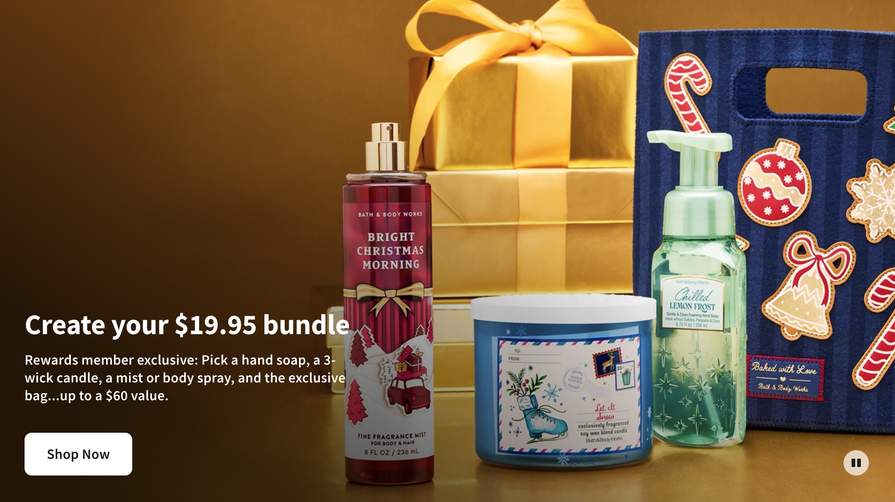 Bath & Body Works: FREE Bag + Create Your Bundle of Hand Soap, 3