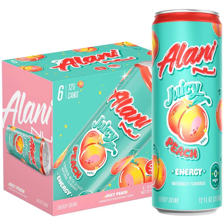 FREE Alani Nu Energy Dink (6-Pack) for 8th Alani-versary Promotion