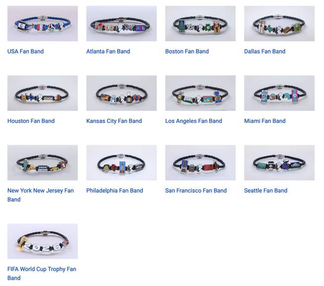 Bank of America: 2 Million FREE FIFA World Cup Fan Bands & Charm