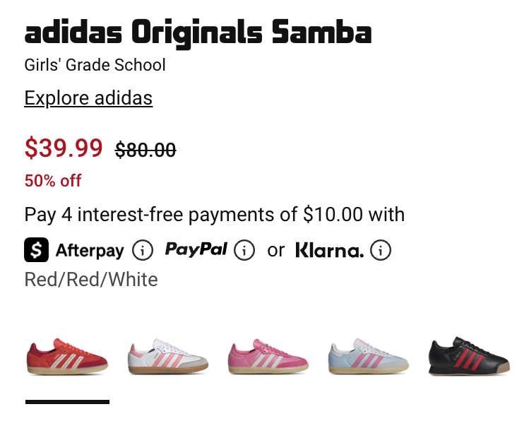 adidas gazelle silver green womens adidas Samba JP Shoes Kids White 4.5 main image 0