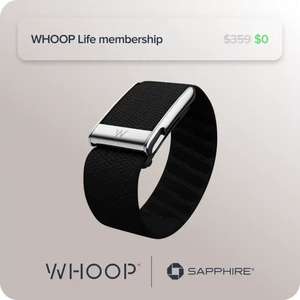 FREE 1-Year WHOOP Membership or $100 Off Purchase for Chase