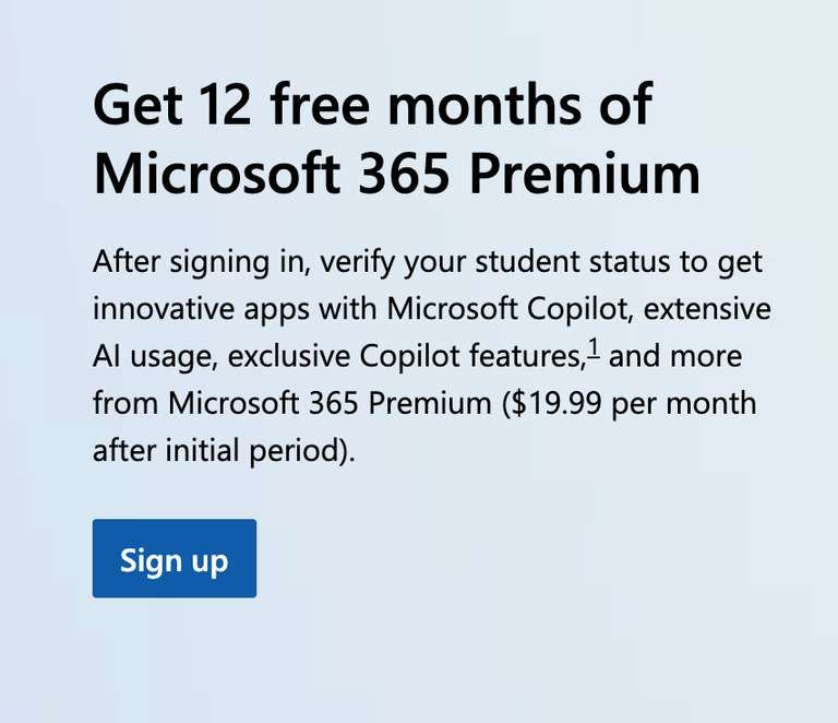 FREE 12-Months of Microsoft 365 Premium + Copilot for Students | Pepper